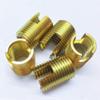 ShineBear M2 M3 M4 M5 M6 M8 M10 M12 M14 M16 M18 M20 Slotted self Tapping Thread Sleeve self-Attack Sleeves nut - (Size: M20xM26x27mm 1Pcs) view 1
