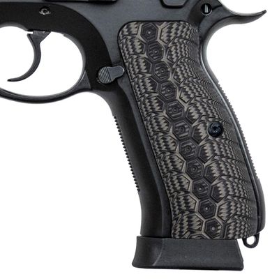 Guuun CZ 75 Grips Full Size CZ 75B G10 Gun Grip Thin OPS Mechanical Texture