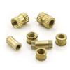 ShineBear 100PCS M3 Series Copper Inserts Double Pass Brass Knurl Nut Embedded Fastener - (Size: M3x12x4mm) view 4