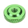 ShineBear 10Pcs M3 Knurled Thumb Nut w/Collar Screw Spacer Washer Aluminum Alloy Multicolor for FPV RC Model Toys Gold view 2