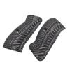 Guuun G10 CZ 75 Compact Grips Sunburst Texture fit CZ P-01, CZ 75 D PCR Compact - Gray/Black view 3