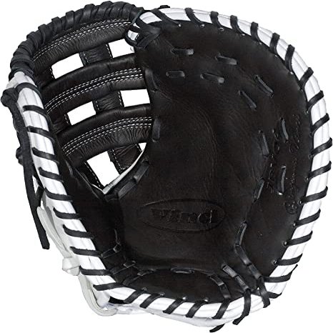 Vinci Limited Series JBV04 Black/White 13 Inch First Base Mitt (Right Hand Throw)