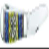 Case WR XX Pocket Knife Trapper Stained Glass Wings Natural Bone Color Wash Item #38714 - (6254 SS) - Length Closed: 4 1/8 Inches view 4