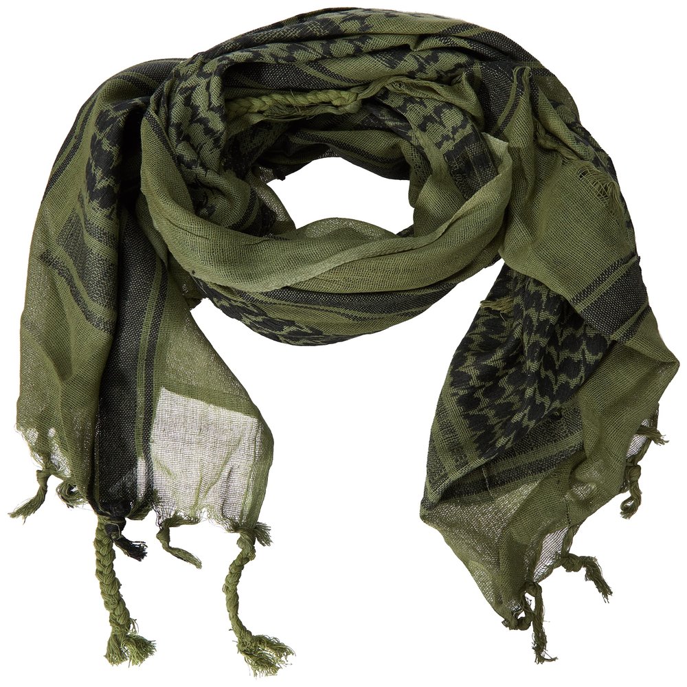 Mil-Tec Stars Shemagh Headscarf (Olive)