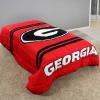 College Covers Everything Comfy Georgia Bulldogs Reversible Big Logo Soft and Colorful Comforter, Twin view 2