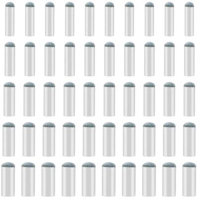 Savita 50 Pieces Assorted Pool Billiard Cue Tips Pool Stick Tips Replacements Compatible with 9mm, 10mm, 11mm, 12mm, 13mm Cue Tips