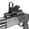Remington 870 Pump Green red dot Sight and Rail Mount Base Tactical Optics Mount Adapter Hunting Accessory Aluminum Black Picatinny Weaver Adapter. view 1