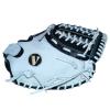 Vinci Mesh Series JCV34 Black & White with Black Mesh 34" Fastpitch Catcher's Mitt (Right Hand Throw) view 3