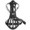 ZSHJGJR Archery Arm Guard Youth 2-Strap Arm Protector Rubber Children Arm Guard Forearm Safe Protective Gears for Shooting Hunting Practice (Black) view 2