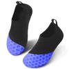L-RUN Boys Girls Water Sports Shoes Kids Barefoot Aqua Sock Blue 4-5=EU20-21 view 1
