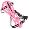 ZSHJGJR Archery Arm Guard Youth 2-Strap Arm Protector Rubber Children Arm Guard Forearm Safe Protective Gears for Shooting Hunting Practice (Pink) view 1
