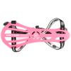 ZSHJGJR Archery Arm Guard Youth 2-Strap Arm Protector Rubber Children Arm Guard Forearm Safe Protective Gears for Shooting Hunting Practice (Pink) view 3