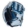Vinci Mesh Series JCV34 Blue & White with Black Mesh 34" Fastpitch Catcher's Mitt (Left Hand Throw) view 2