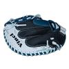 Vinci Mesh Series JCV34 Blue & White with Black Mesh 34" Fastpitch Catcher's Mitt (Left Hand Throw) view 4