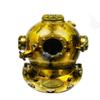 MAXNAUTICALMART Scuba Diving Diver Helmet in Antique Finish view 1