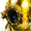 MAXNAUTICALMART Scuba Diving Diver Helmet in Antique Finish view 2