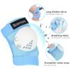 BOSONER Kids/Youth Knee Pad Elbow Pads for Roller Skates Cycling BMX Bike Skateboard Inline Rollerblading, Skating Skatings Scooter Riding Sports view 3