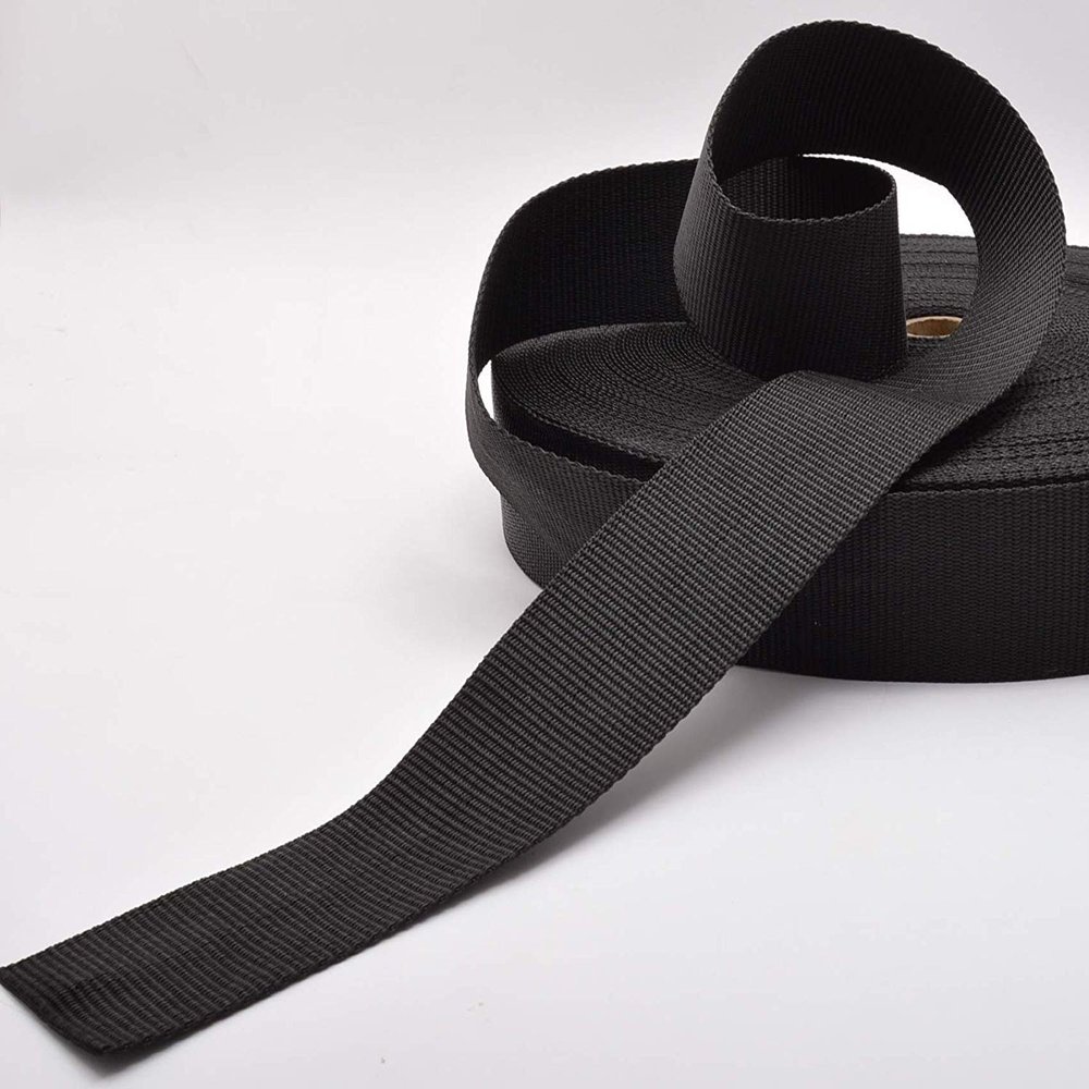 Trimz Webbing, 50mm x 10m, Black