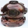 MAXNAUTICALMART Vintage Diving Divers Helmet Solid Iron & Brass 18" Antique US Navy Diving Divers Helmet view 1