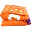 College Covers Everything Comfy Clemson Tigers Reversible Big Logo Soft and Colorful Comforter, Queen view 3