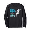 Ski Ya Later Winter Sports Snow Lover Skiing Long Sleeve view 1