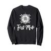 First Mate Compass Travel Adventure Sailing Sea Sweatshirt view 1