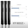 Winn NTP Black Putter Grip: Consistent No-Taper Design with Unique Pistol Profile for Light Grip Pressure. 1.10 Midsize+ Diameter for Added Stability view 4