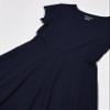 The Children's Place Big Girl's Short Sleeve Solid Knit Pleat Dress Dress, Tidal, XL (14) view 2