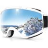 findway Ski Goggles OTG - Over Glasses Snow/Snowboard Goggles for Men, Women & Youth - 100% UV Protection view 1