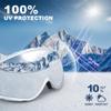 findway Ski Goggles OTG - Over Glasses Snow/Snowboard Goggles for Men, Women & Youth - 100% UV Protection view 3
