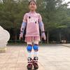 BOSONER Kids Knee Pads Set for 3-15 Year, Knee Elbow Pads and Wrist Guards for Boys/Girls, Child Protective Gear for Biking, Skating, Skateboarding, Roller Skating, Cycling, Scooter view 4