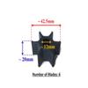 Boat Motor 17461-92D02 Sierra 18-3000 Boat Engine Water Pump Impeller for Suzuki 2-Stroke 8HP 9.9 HP DT8C DT9 Motors Engine view 2