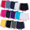 City Threads Girls Running Workout Shorts Yoga Sport Fitness Short Retro Dolphin Short Summer Lounge Gym Play Beach Park SPD Clothing, Denim Blue/Bright Light Blue Trim, 10 view 2