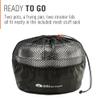 GSI Outdoors Glacier Stainless Steel Base Camper - Medium - 3 Pieces Cookset - Compact, & Durable Pot Pan for Camping view 3