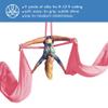Aum Active Aerial Silks Starter Kit - Durable 9 Yards of Aerial Yoga Hammock with Hardware & Guide - Aerial Swing for Acrobatic Flying Yoga & All Levels (Aerial Rigging Point Up to 13ft) view 3