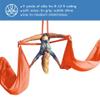Aum Active Aerial Silks Starter Kit - Durable 9 Yards of Aerial Yoga Hammock with Hardware & Guide - Aerial Swing for Acrobatic Flying Yoga & All Levels (Aerial Rigging Point Up to 13ft) view 2