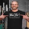 Beer Elements Funny Periodic Table Adult Humor T-Shirt for Men Women - F/Brown-4X view 2