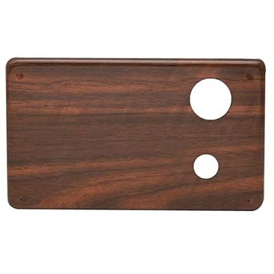 Woodgrain Metallic Cherry ABS Sheet for Boat Instrument Panels  24 x 48 x 3/16 Marine-Grade Plastic for Switch & Gauge Dashboards