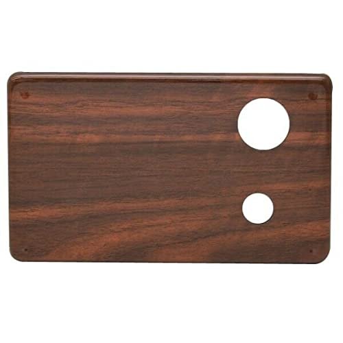 Woodgrain Metallic Cherry ABS Sheet for Boat Instrument Panels  24 x 48 x 3/16 Marine-Grade Plastic for Switch & Gauge Dashboards