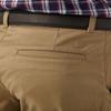 Wrangler mens Flat Front Relaxed Fit Casual Pants, Khaki, 35W x 36L US view 4