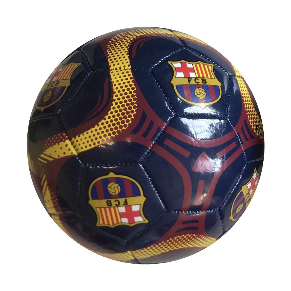 Icon Sports Official FC Barcelona Soccer Ball - FCB07BL Navy Size 3
