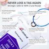 Cruise Ship Essentials for Carnival, Princess, NCL, MSC by JOLLYANTS, Cruise Luggage Tag Holders, Cruise Must Haves Waterproof & Reusable view 2