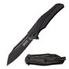Elite Tactical Manual Folding Knife - ET-FDR001-BK view 1