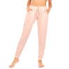 DEAR SPARKLE Jogger with Pockets for Women Drawstring Lightweight Sweats Yoga Lounge Pants + Plus Size (P7) (Peach, Large) view 2