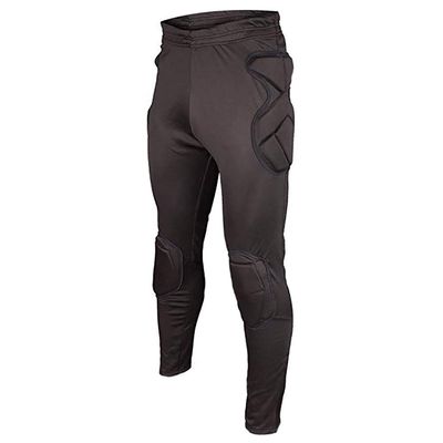 Jellybro Men's Padded Football Protective Gear Set Training Suit for Soccer Basketball Paintball Rib Protector (Blackshoutuiku, X-Large)