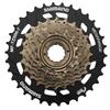 CyclingDeal MTB Bicycle Double Wall Rims 26" Wheelset - Front & Rear Mountain Bike Wheels - Compatible with Shimano MF-TZ500 Freewheel - 7 Speed view 4