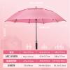 ZOMAKE Golf Umbrella Windproof, Extra Large Oversized Heavy Duty Double Canopy for Rain, Sports Games & Push Cart(68inch,Pink) view 2