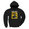 500 LEVEL Steph Curry Hoodie Sweatshirt (Hoodie, XXX-Large, Black) - Steph Curry Number Y WHT view 1