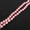 1920s Retro Faux Pearls Pink Beads Cluster Long Pearl Necklace 58" for Women Jewelry view 4
