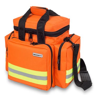 Elite Bags, EMS, Bolsa de emergencias Amplia y Resistente, Naranja